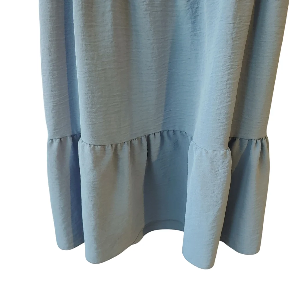Altar'd State Blue Open Back Tank Dress Size Medium